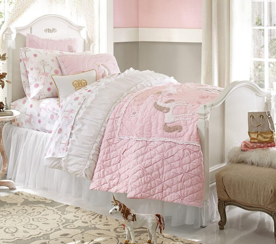 Evelyn Linen Blend Blackout Curtain | Pottery Barn Kids AU